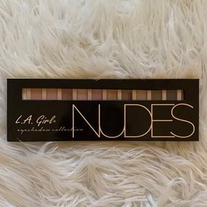 LA girl eyeshadow collection nudes Nine shimmer